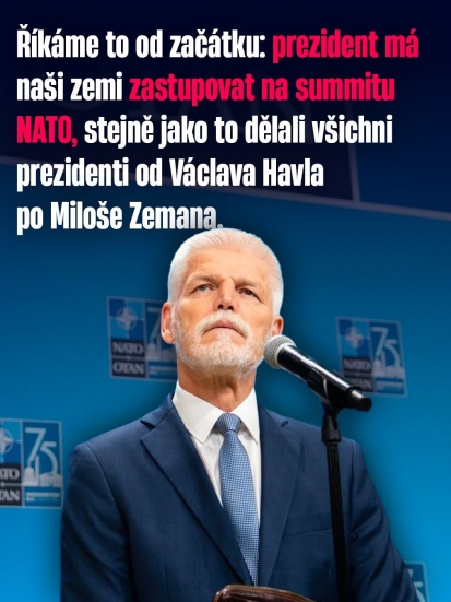 Stojím za @prezident_pavel 