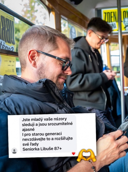 STRAŠNĚ MOC DĚKUJU ❤️

Děkuju za každou podporu, za každou zprávu, pozitivní komentář, protože v kampani jich typicky bývá jak šafránu. A vážím si, když mi napíšete svůj pohled slušně, věcně, klidně kriticky ✌️